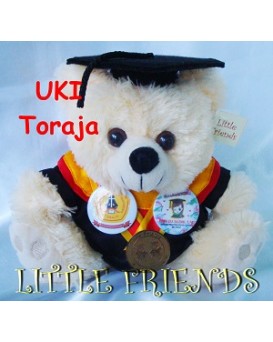 Boneka Wisuda Universitas Kristen Indonesia Toraja (25 cm)